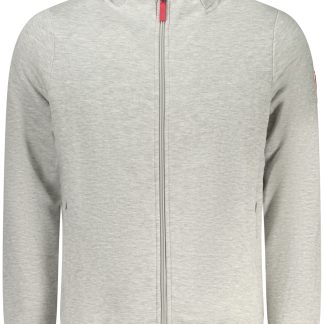 SUDADERA GRIS CON CREMALLERA PARA HOMBRE NORWAY 1963