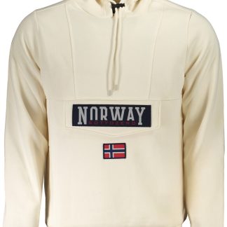 SUDADERA HOMBRE SIN CREMALLERA NORUEGA 1963 BEIGE