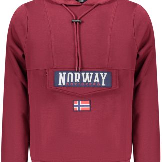 SUDADERA CON CREMALLERA MORADA PARA HOMBRE NORWAY 1963