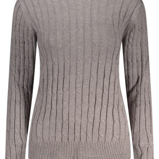 NORUEGA 1963 SUÉTER GRIS DE MUJER