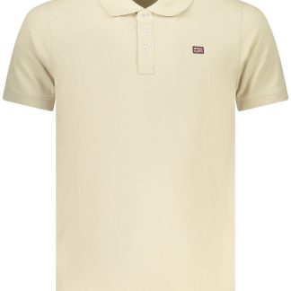 POLO DE MANGA CORTA PARA HOMBRE, NORUEGA 1963, BEIGE