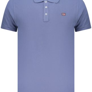 POLO DE MANGA CORTA PARA HOMBRE NORWAY 1963, AZUL
