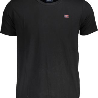 NORUEGA 1963 CAMISETA DE MANGA CORTA PARA HOMBRE NEGRA