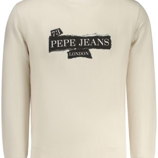 SUDADERA BEIGE CON CREMALLERA PARA HOMBRE PEPE JEANS