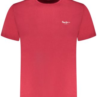 CAMISETA DE MANGA CORTA PEPE JEANS PARA HOMBRE, ROJA