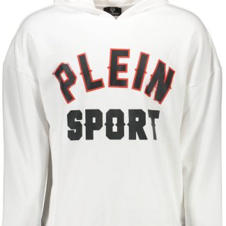 SUDADERA PLEIN SPORT SIN CREMALLERA HOMBRE BLANCO