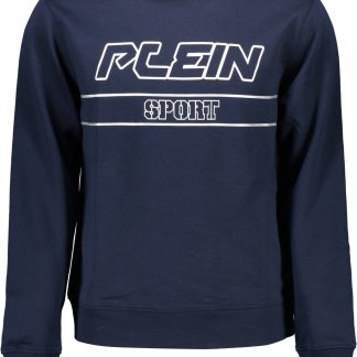 SUDADERA PLEIN SPORT SIN CREMALLERA HOMBRE AZUL