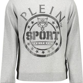 SUDADERA PLEIN SPORT SIN CREMALLERA HOMBRE GRIS