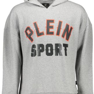 SUDADERA PLEIN SPORT SIN CREMALLERA HOMBRE GRIS