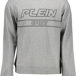 SUDADERA PLEIN SPORT SIN CREMALLERA HOMBRE GRIS