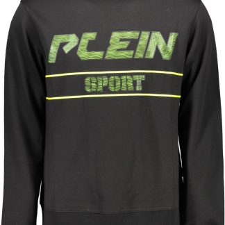 SUDADERA PLEIN SPORT SIN CREMALLERA HOMBRE NEGRO