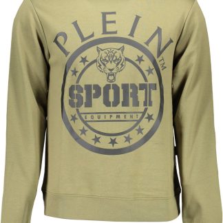 SUDADERA PLEIN SPORT SIN CREMALLERA HOMBRE VERDE
