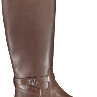 ZAPATOS DE BOTA DE MUJER MARRÓN RALPH LAUREN