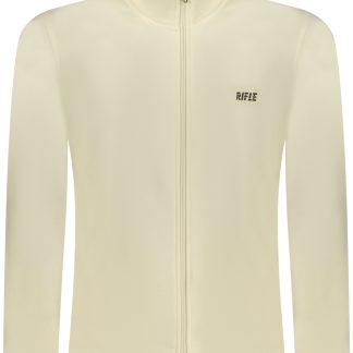 SUDADERA CON CREMALLERA PARA HOMBRE RIFLE BLANCA