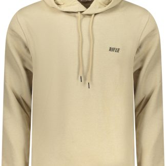 SUDADERA CON CREMALLERA PARA HOMBRE RIFLE BEIGE