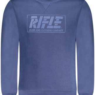 SUDADERA CON CREMALLERA PARA HOMBRE RIFLE AZUL