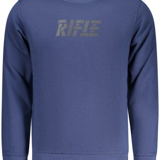 SUDADERA CON CREMALLERA PARA HOMBRE RIFLE AZUL
