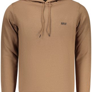 SUDADERA CON CREMALLERA PARA HOMBRE RIFLE MARRÓN