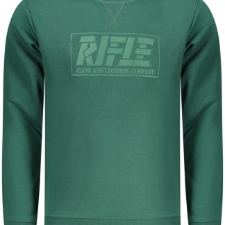 SUDADERA CON CREMALLERA PARA HOMBRE RIFLE VERDE