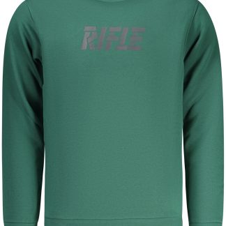 SUDADERA CON CREMALLERA PARA HOMBRE RIFLE VERDE