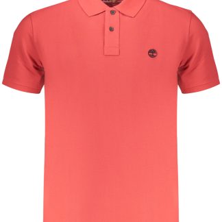 POLO DE MANGA CORTA TIMBERLAND PARA HOMBRE, ROJO