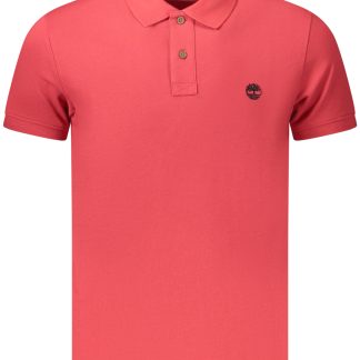 POLO DE MANGA CORTA TIMBERLAND PARA HOMBRE, ROJO