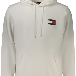 Sudadera blanca con cremallera para hombre Tommy Hilfiger
