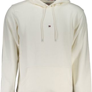 SUDADERA BLANCA SIN CREMALLERA PARA HOMBRE TOMMY HILFIGER