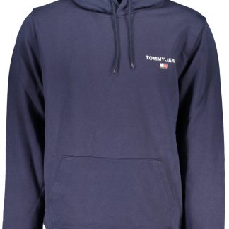 SUDADERA AZUL SIN CREMALLERA TOMMY HILFIGER HOMBRE