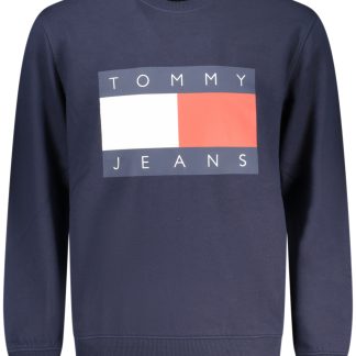 SUDADERA AZUL CON CREMALLERA TOMMY HILFIGER PARA HOMBRE