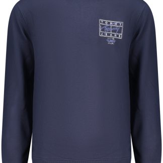 SUDADERA AZUL CON CREMALLERA TOMMY HILFIGER PARA HOMBRE