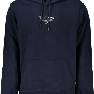 SUDADERA AZUL SIN CREMALLERA TOMMY HILFIGER HOMBRE