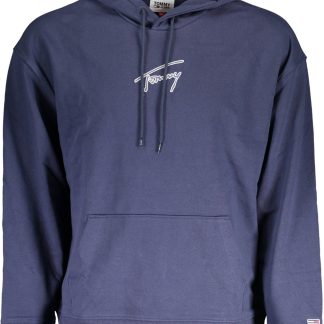 SUDADERA AZUL SIN CREMALLERA TOMMY HILFIGER HOMBRE