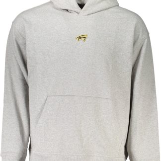 SUDADERA TOMMY HILFIGER HOMBRE GRIS SIN CREMALLERA