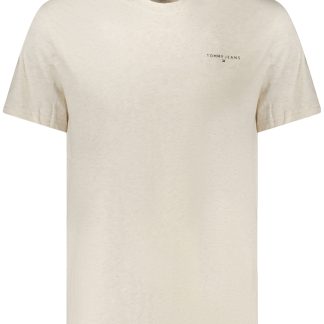 CAMISETA DE MANGA CORTA TOMMY HILFIGER PARA HOMBRE BEIGE