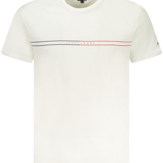 CAMISETA DE MANGA CORTA TOMMY HILFIGER HOMBRE BLANCA