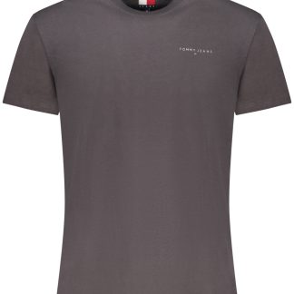 Camiseta gris de manga corta para hombre Tommy Hilfiger