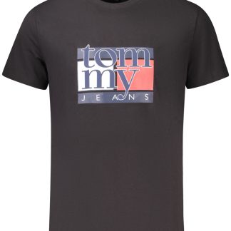 CAMISETA DE MANGA CORTA TOMMY HILFIGER PARA HOMBRE NEGRA