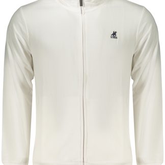 Sudadera blanca con cremallera para hombre US GRAND