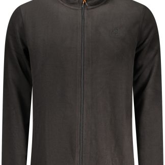 SUDADERA NEGRA CON CREMALLERA PARA HOMBRE US GRAND