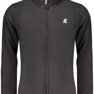 Sudadera negra con cremallera para hombre US GRAND