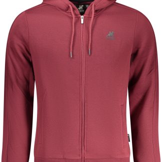 SUDADERA CON CREMALLERA PARA HOMBRE US GRAND RED
