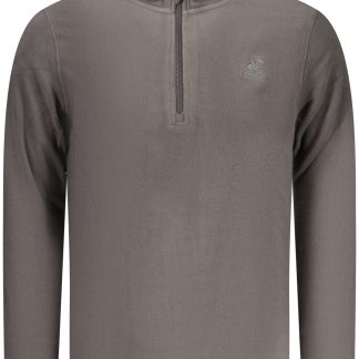 SUDADERA GRIS CON CREMALLERA PARA HOMBRE US GRAND