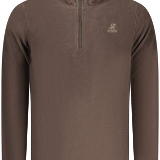 SUDADERA CON CREMALLERA MARRÓN PARA HOMBRE US GRAND