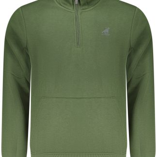 SUDADERA CON CREMALLERA PARA HOMBRE US GRAND VERDE