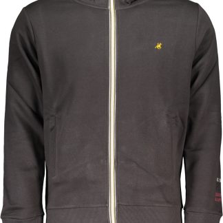 SUDADERA GRIS CON CREMALLERA PARA HOMBRE US GRAND