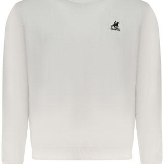 SUDADERA BLANCA CON CREMALLERA PARA HOMBRE US GRAND