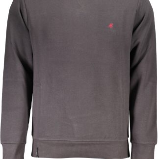 SUDADERA GRIS CON CREMALLERA PARA HOMBRE US GRAND