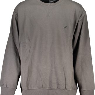 SUDADERA GRIS CON CREMALLERA PARA HOMBRE US GRAND