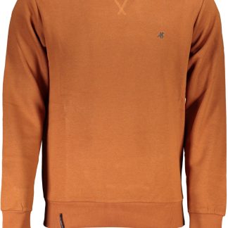 SUDADERA CON CREMALLERA MARRÓN PARA HOMBRE US GRAND